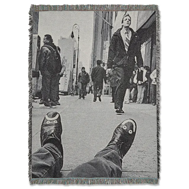 polar-skate-co-throw-blanket-happy-sad-around-the-world image 1