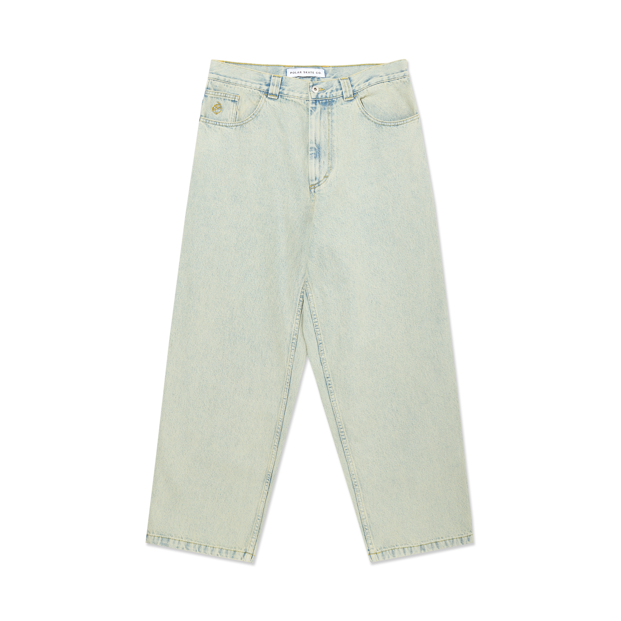 polar-skate-co-big-boy-pants-dirty-light-blue-435-gsm-denim-oversized-jeans image 1