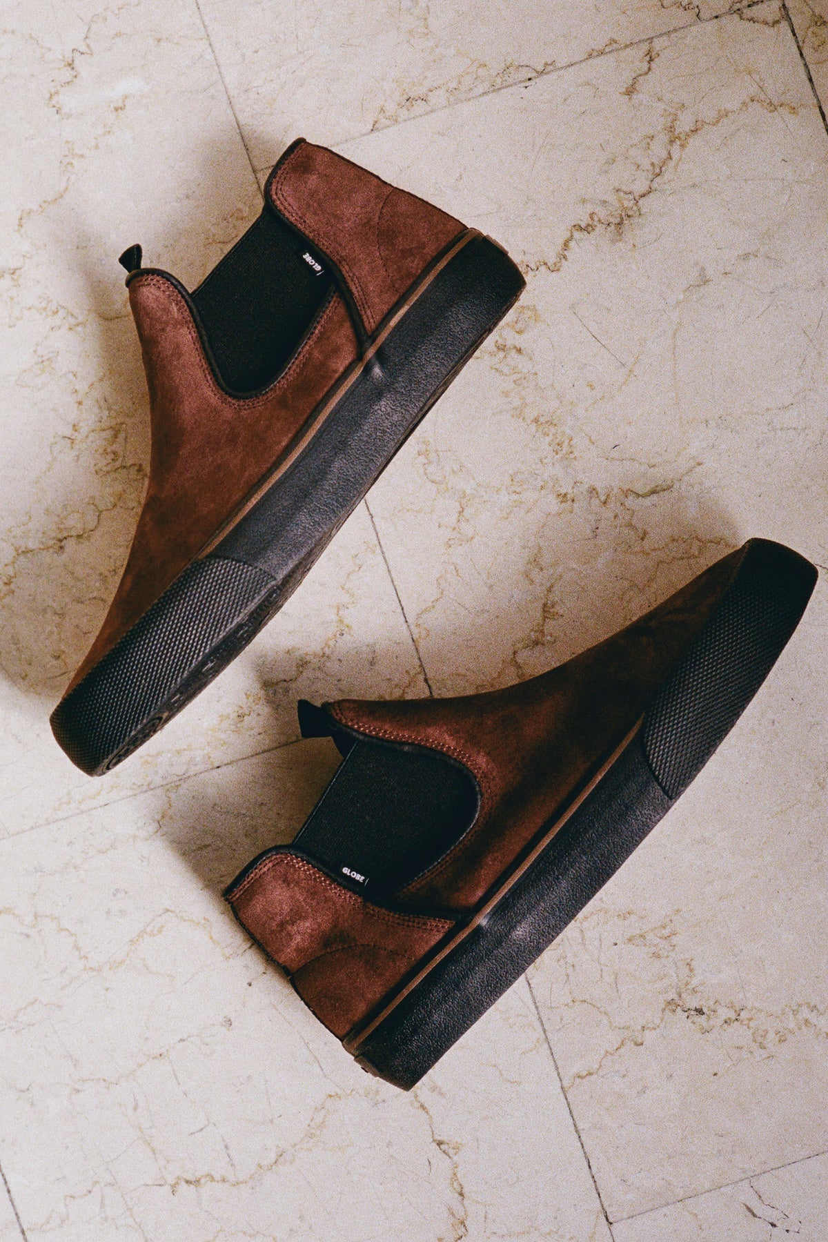 globe-dover-gillette-slip-on-skateschuh-dark-chocolate image 6