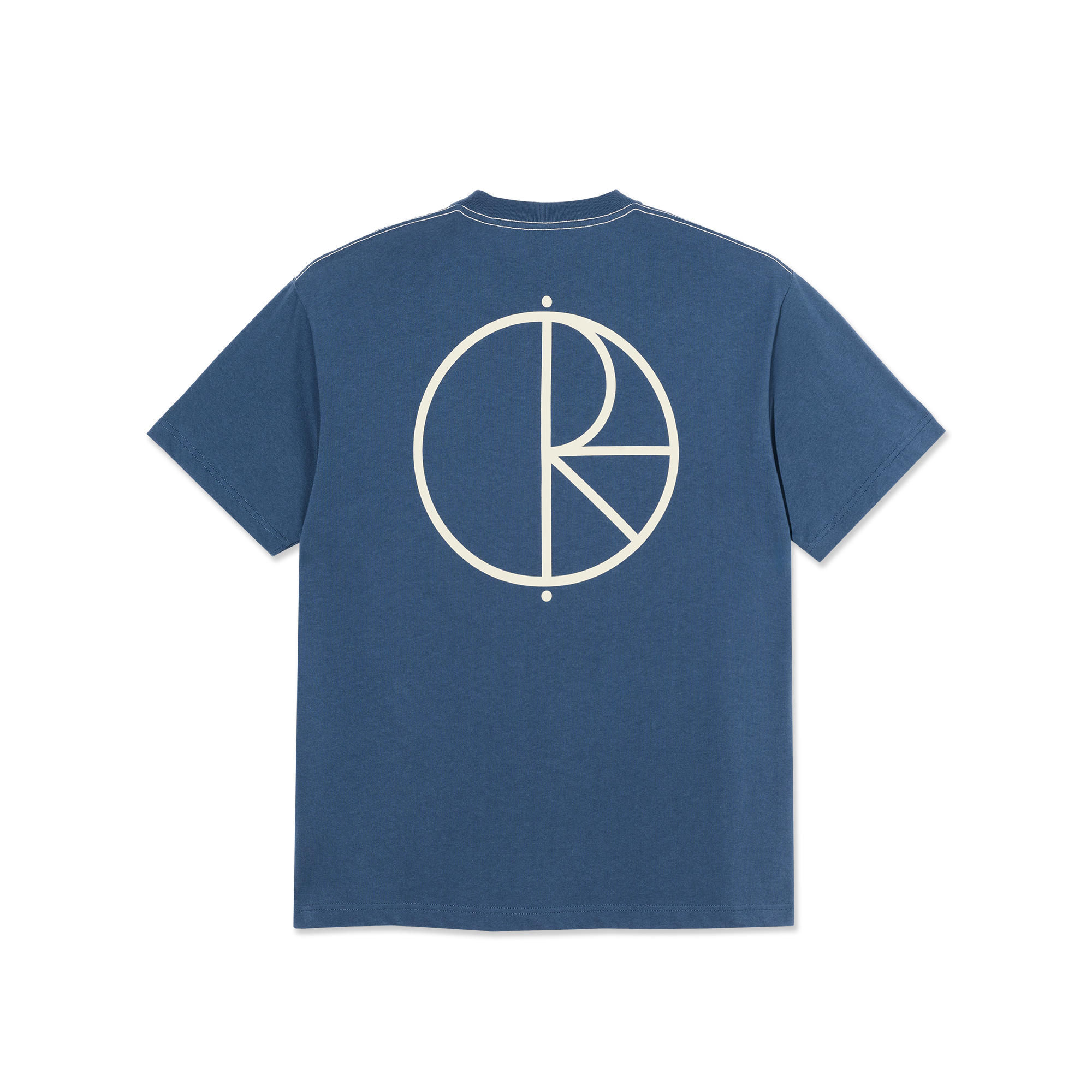 polar-skate-co-contrast-tee-i-stroke-logo-grey-blue-230-gsm-bio-baumwolle-t-shir image 1