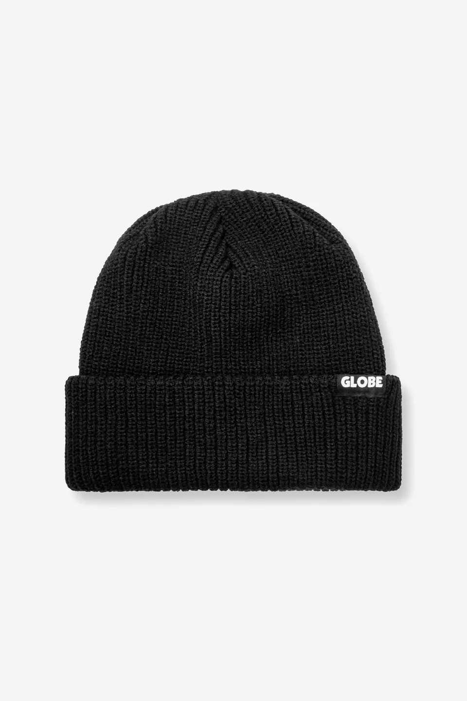 globe-origin-beanie-black-100-recyceltes-polyester-warm-und-nachhaltig image 1