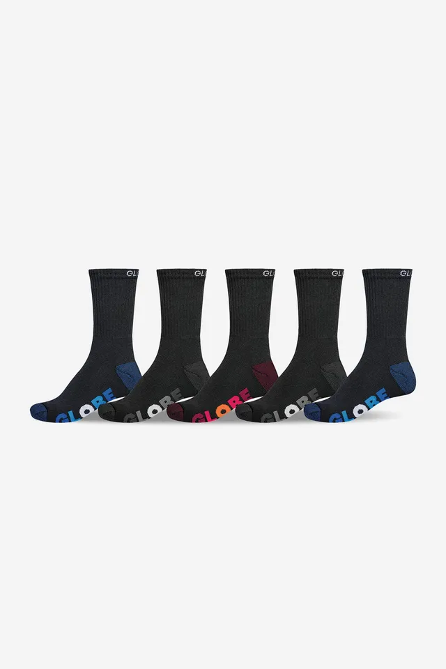 globe-youth-multi-stripe-crew-socks-black-assorted-3er-pack-socken-f-r-kinder image 1