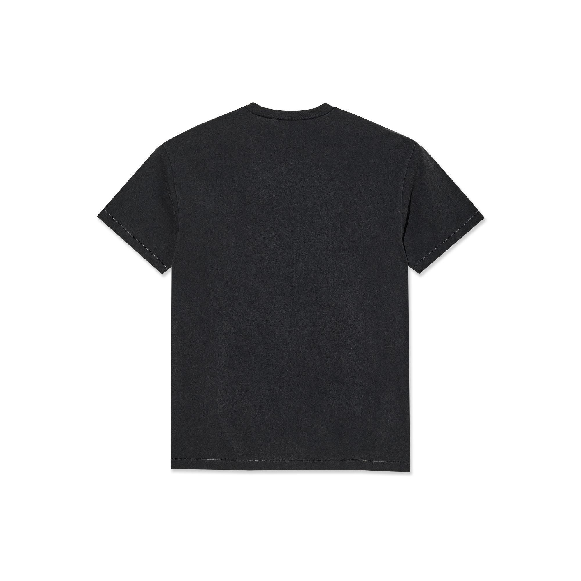polar-skate-co-band-tee-overhead-silver-black-slim-fit-t-shirt image 2