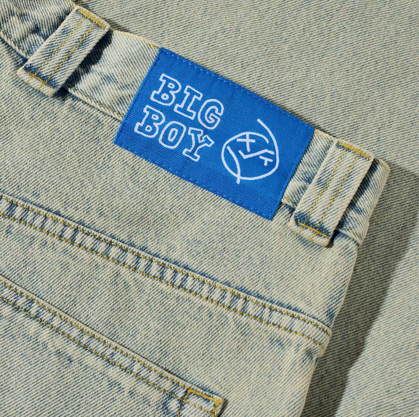 polar-skate-co-big-boy-pants-dirty-light-blue-435-gsm-denim-oversized-jeans image 5