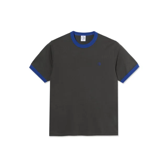 polar-skate-co-ringer-tee-dirty-black-egyptian-blue-220-gsm-retro-t-shirt-mit-st image 1