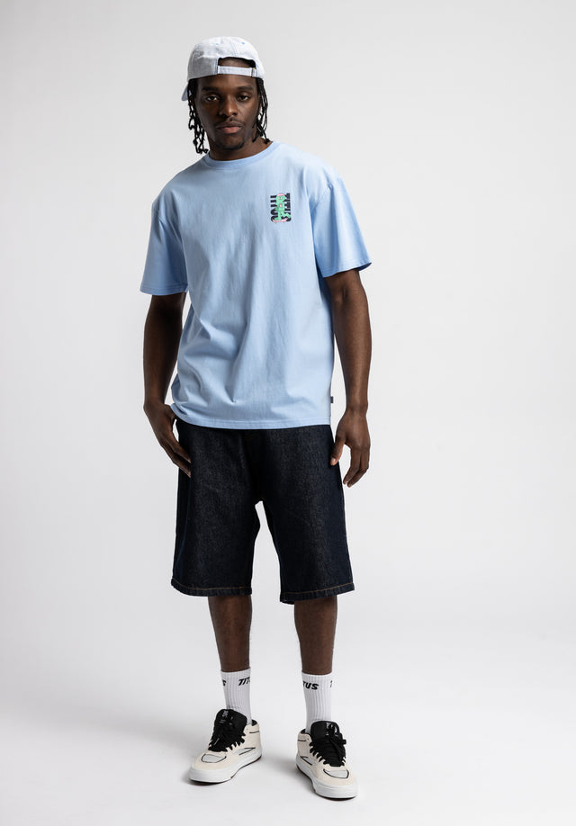 titus-nice-dude-t-shirt-f-r-herren-in-heavenblue image 6