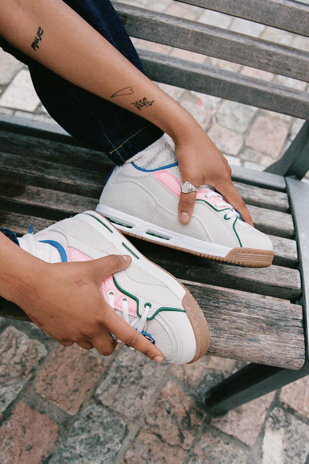 globe-ct-4-skate-schuhe-antique-white-pink image 4