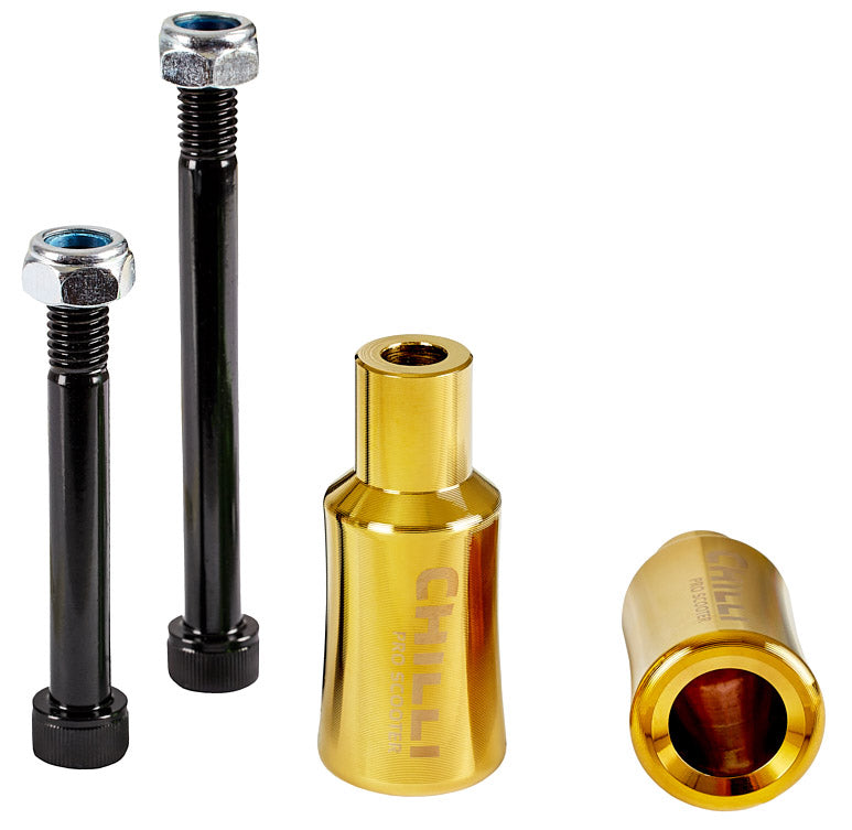 chilli-pro-scooter-peg-barrel-gold-stunt-peg-inkl-achsen image 1