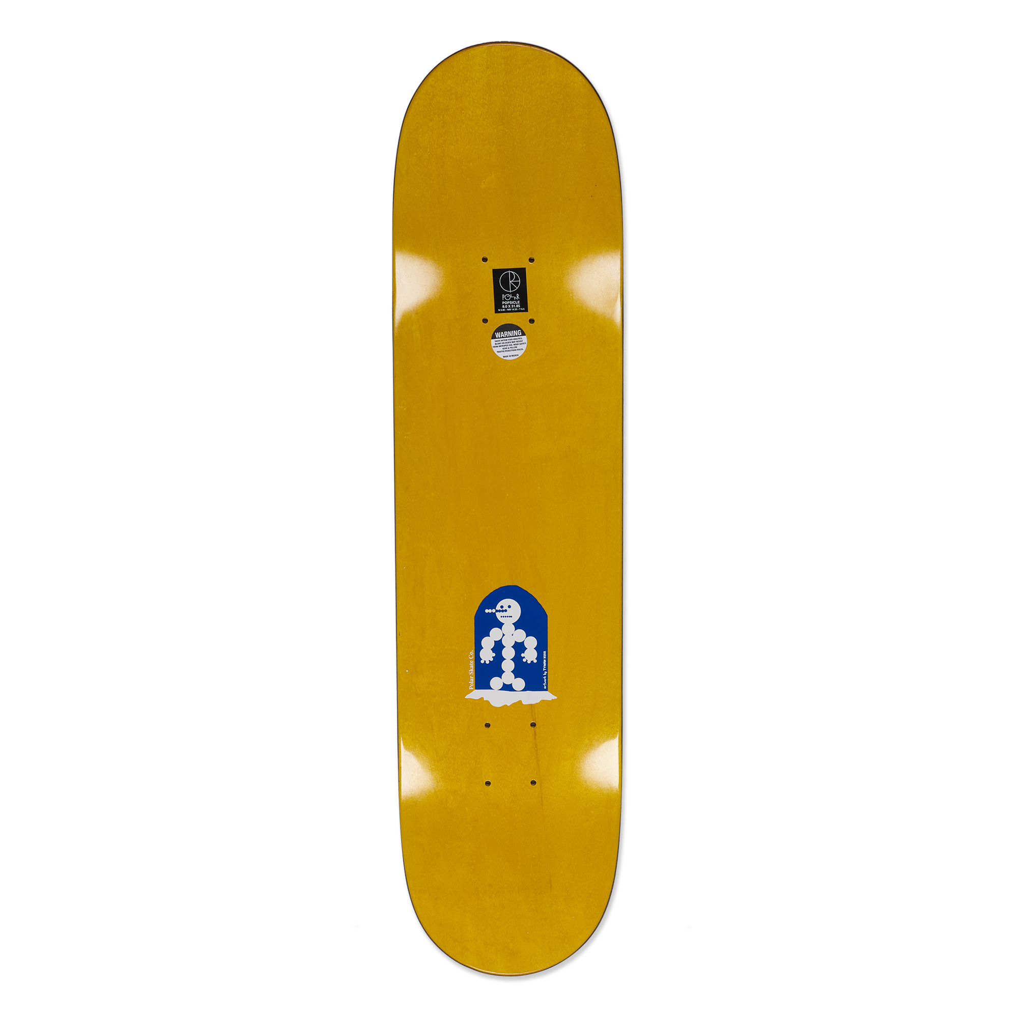 polar-skate-co-deck-emile-laurent-snowman-blue-8-0-8-375-inkl-griptape image 3