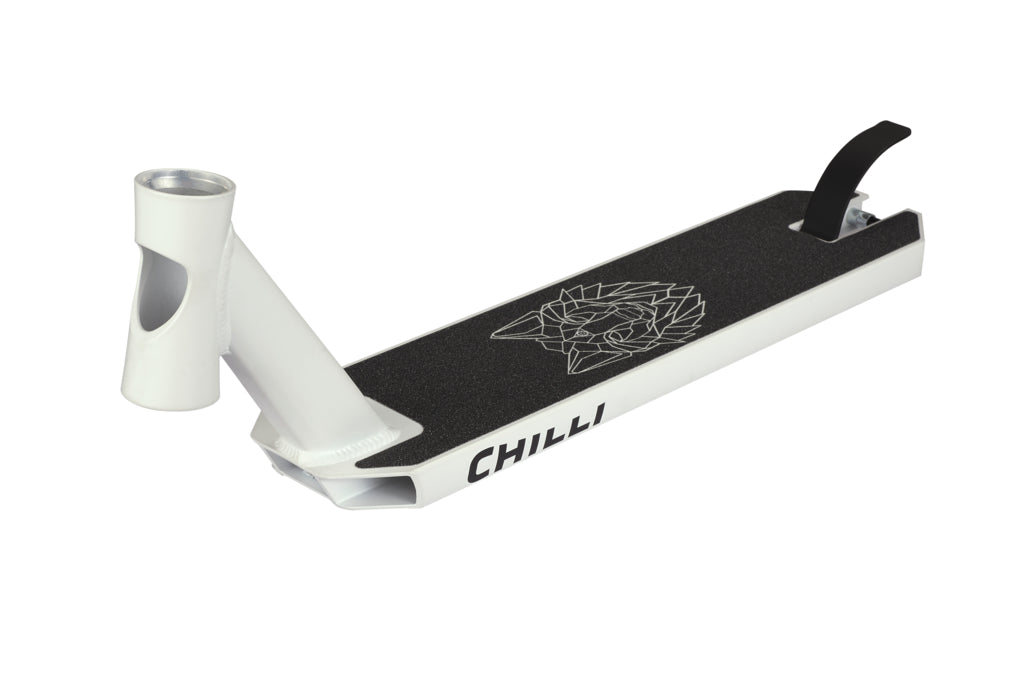 chilli-pro-scooter-archie-cole-deck-white-stunt-scooter-deck image 1