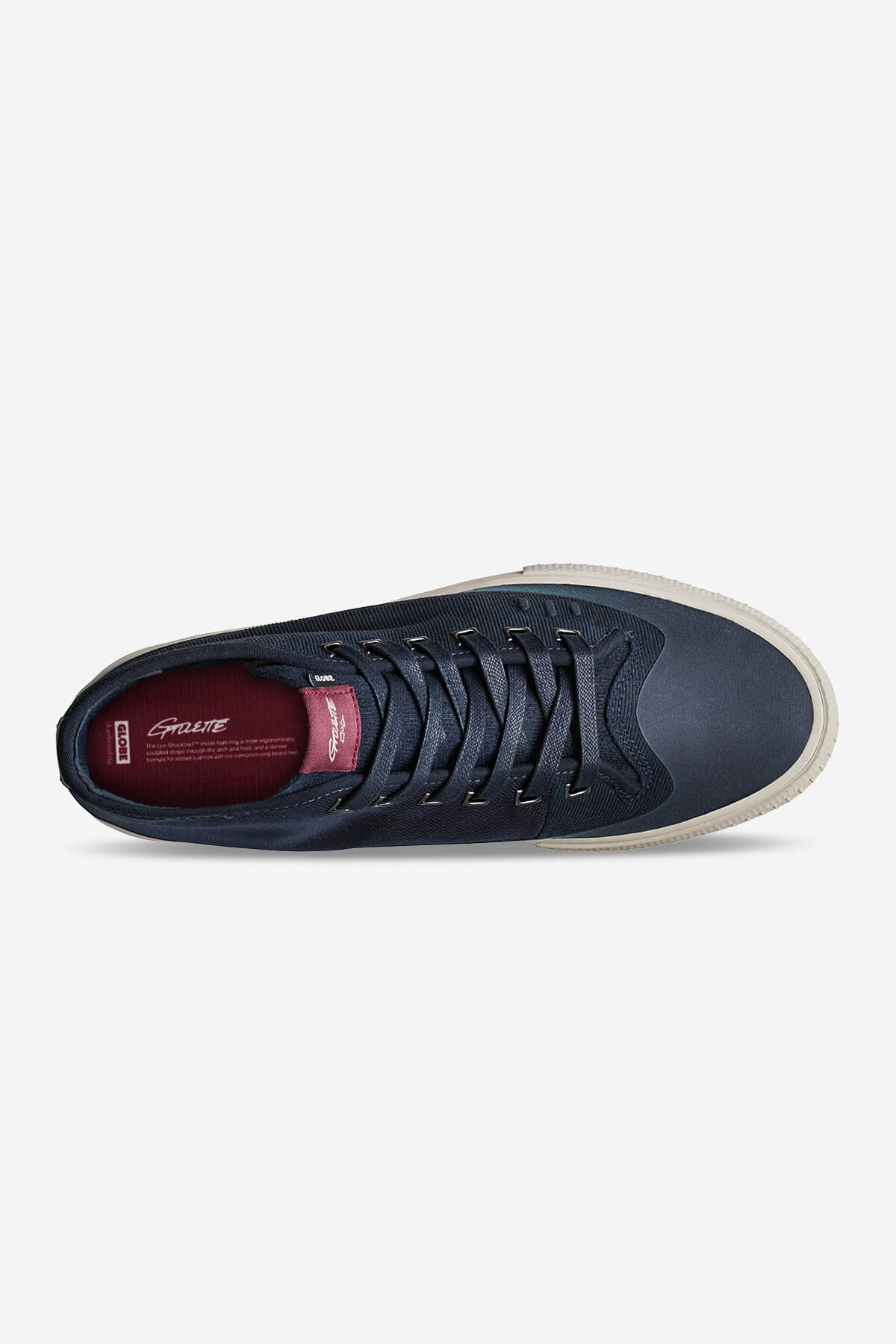globe-gillette-mid-ink-corded-suede-skate-schuh image 2