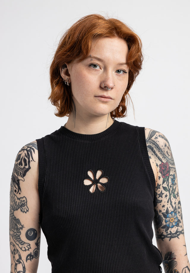 titus-libby-top-f-r-damen-black-faded-mit-l-ssigem-look image 2