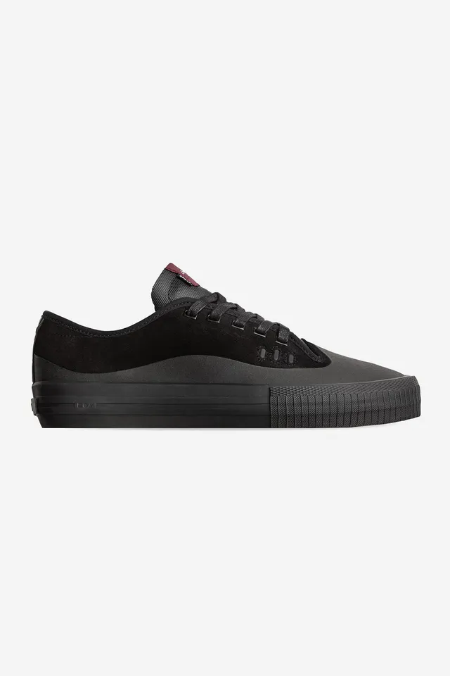 globe-gillette-pro-skate-schuhe-black-black-suede image 1