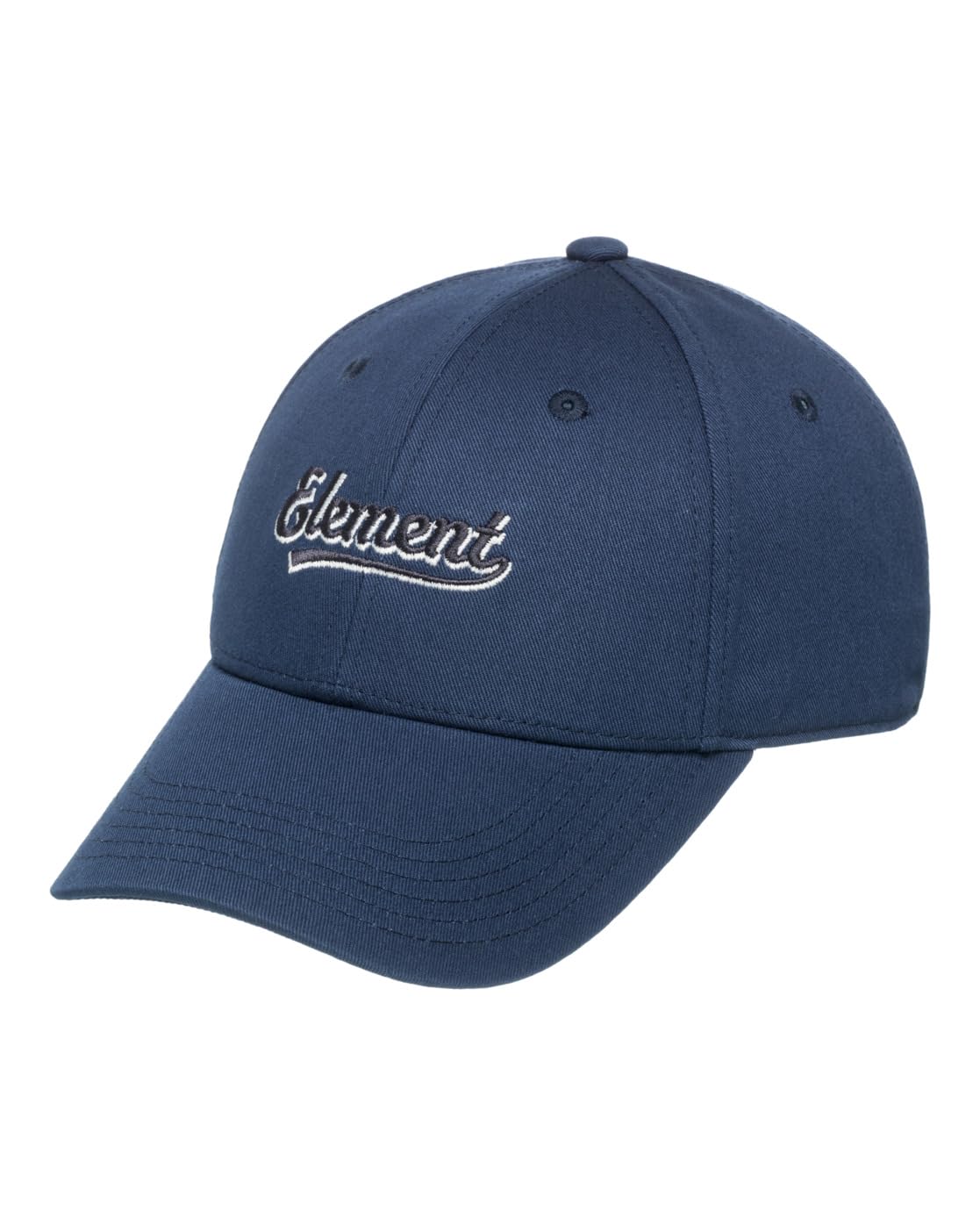 element-herren-verschluss-college-cap-100-cotton-baseball-cap-mit-logo-verstellb image 1