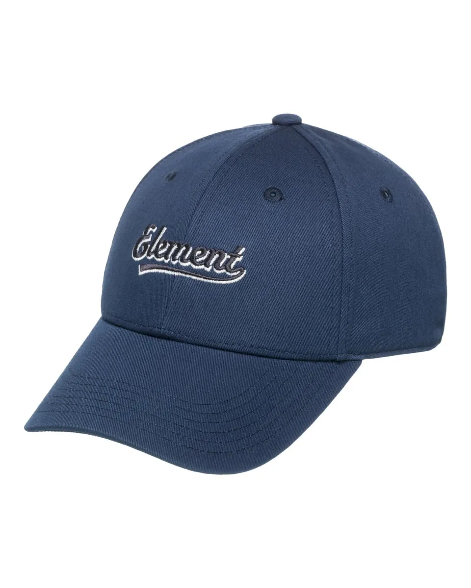 element-herren-verschluss-college-cap-100-cotton-baseball-cap-mit-logo-verstellb image 1