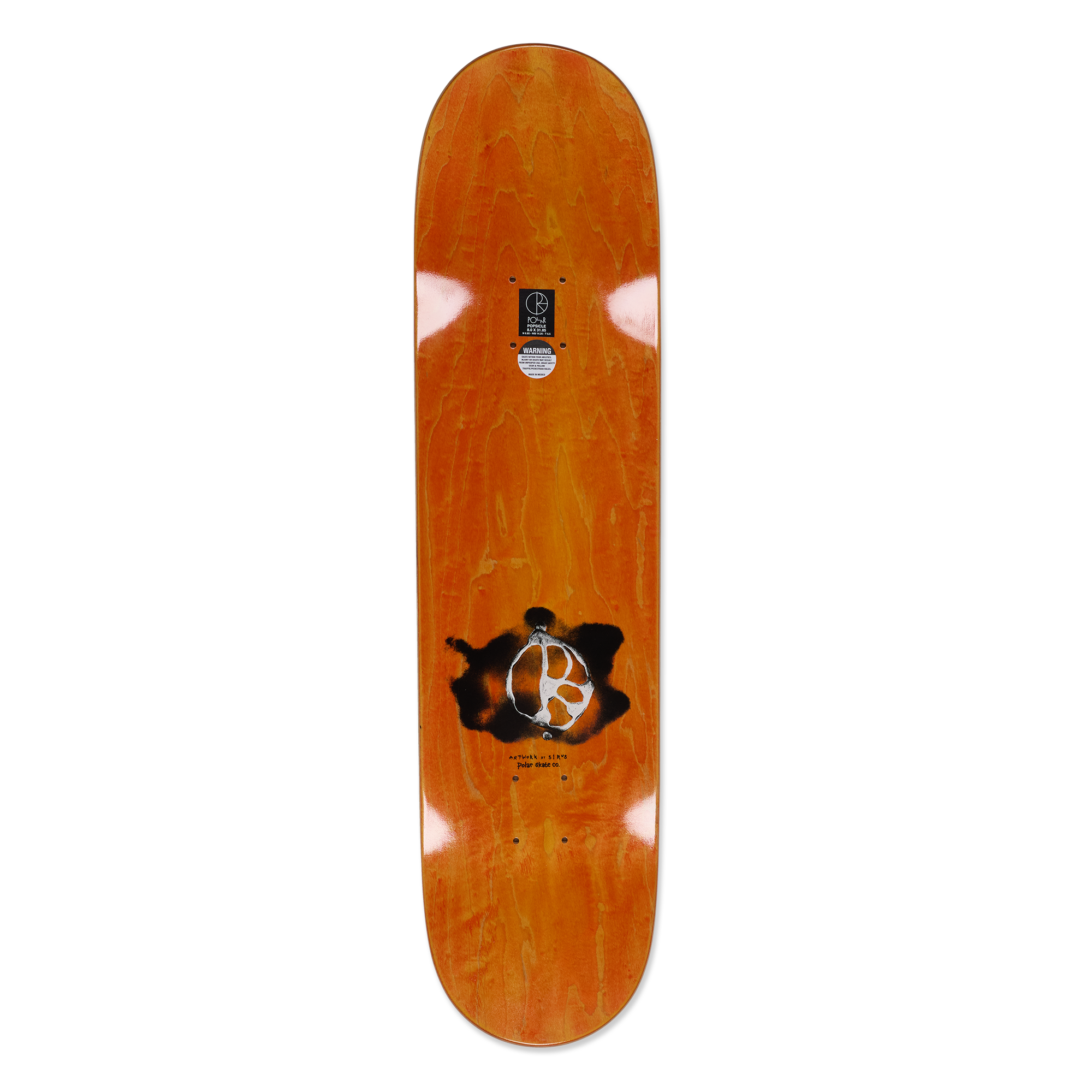 polar-skate-co-deck-team-stroke-logo-black-8-0-8-25 image 3