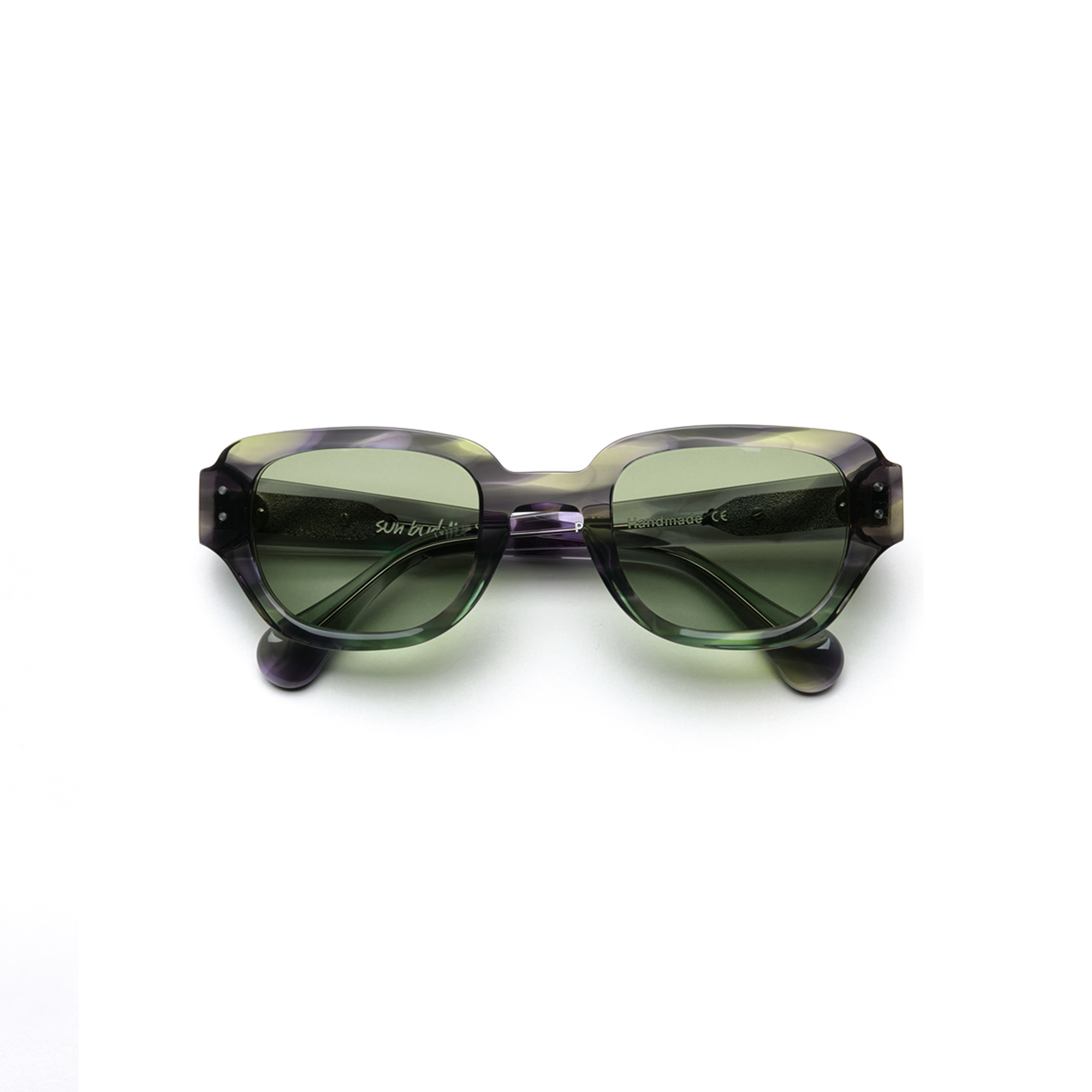 polar-skate-co-x-sun-buddies-pyle-sunglasses-violet-green-handmade-italian-aceta image 2