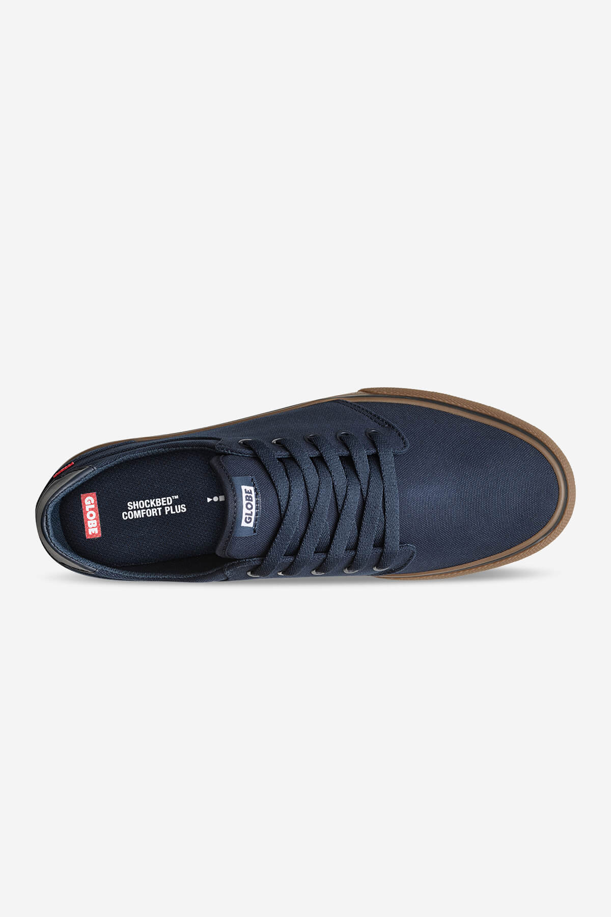 globe-goodstock-skateboard-schuh-navy-gum image 2