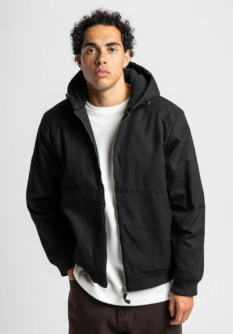 titus-theodore-winterjacke-f-r-herren-black-warm-gef-ttert image 1