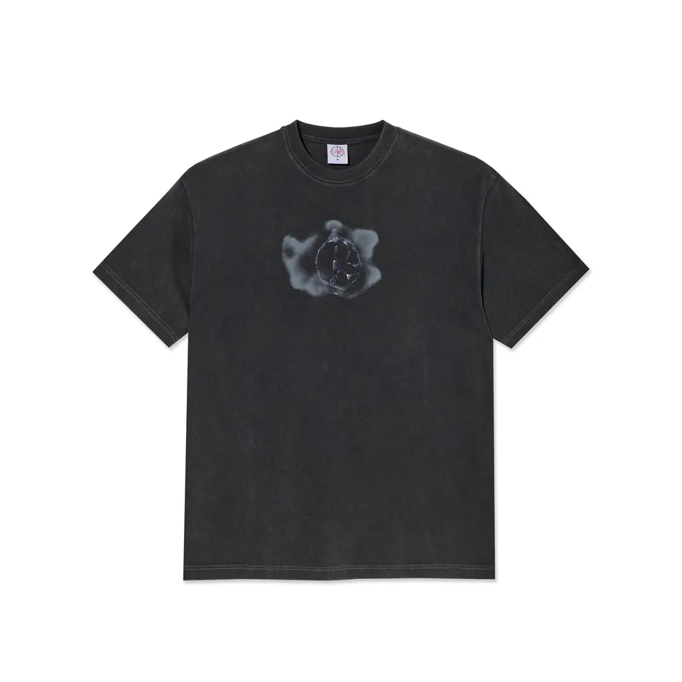 polar-skate-co-tee-metal-logo-silver-black-230-gsm-double-jersey-t-shirt image 1