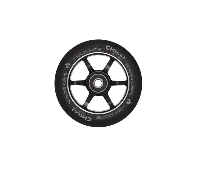 chilli-pro-scooter-wheel-black-100mm-3000 image 1