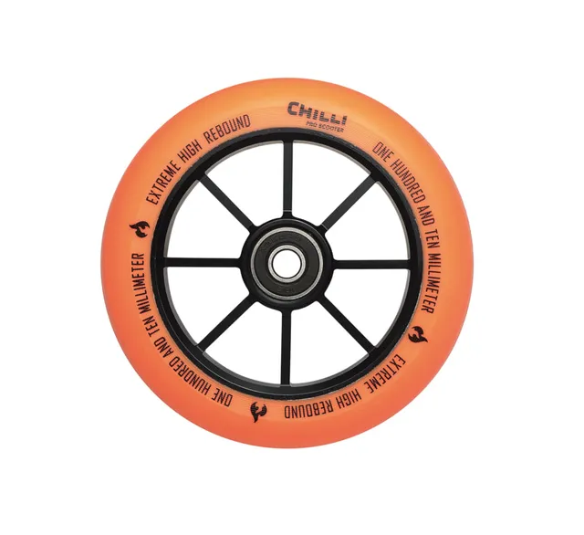 chilli-pro-scooter-wheel-orange-110mm-base image 1