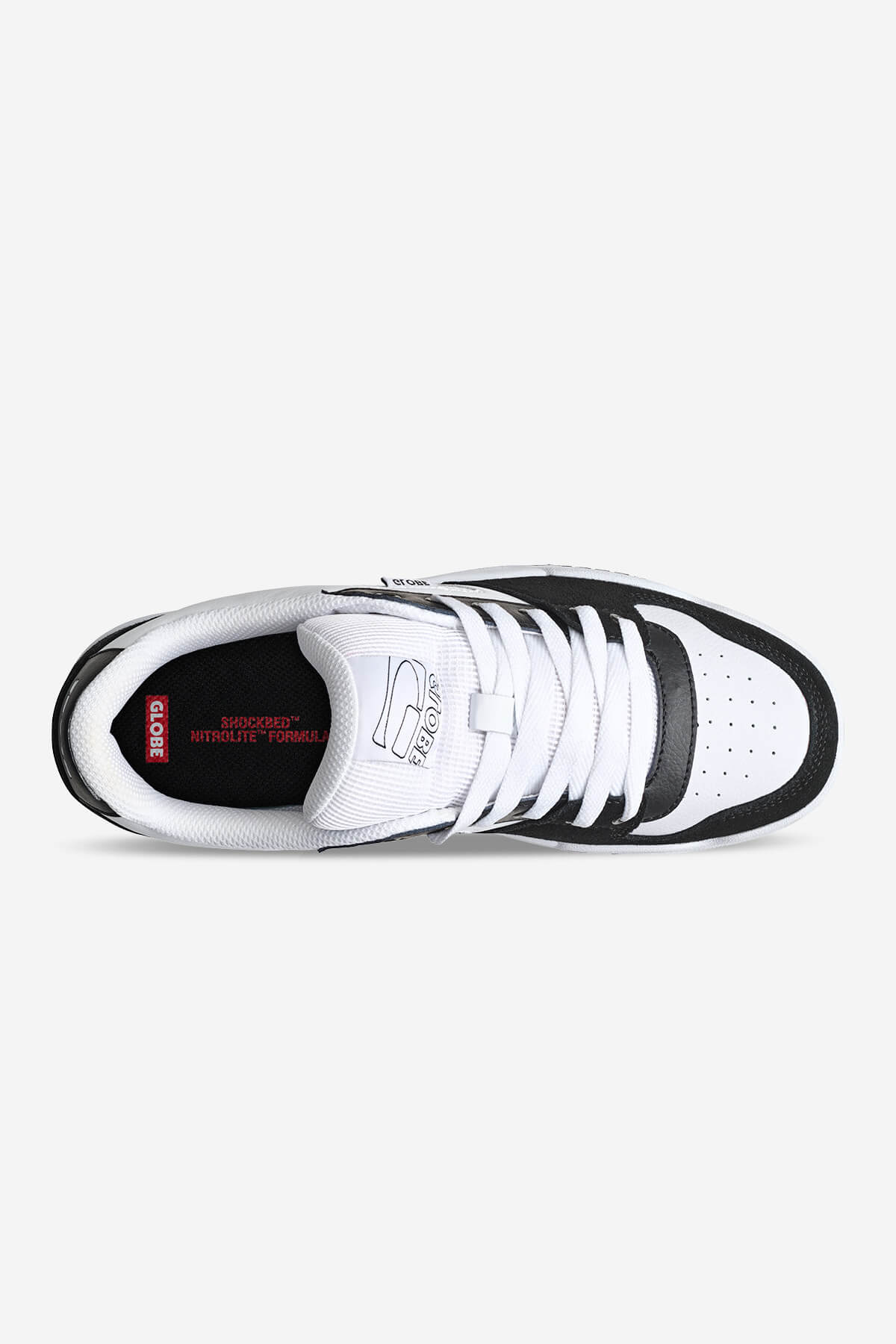 globe-mojo-2-0-skateschuh-black-white-strobo-cupsole-heritage image 2