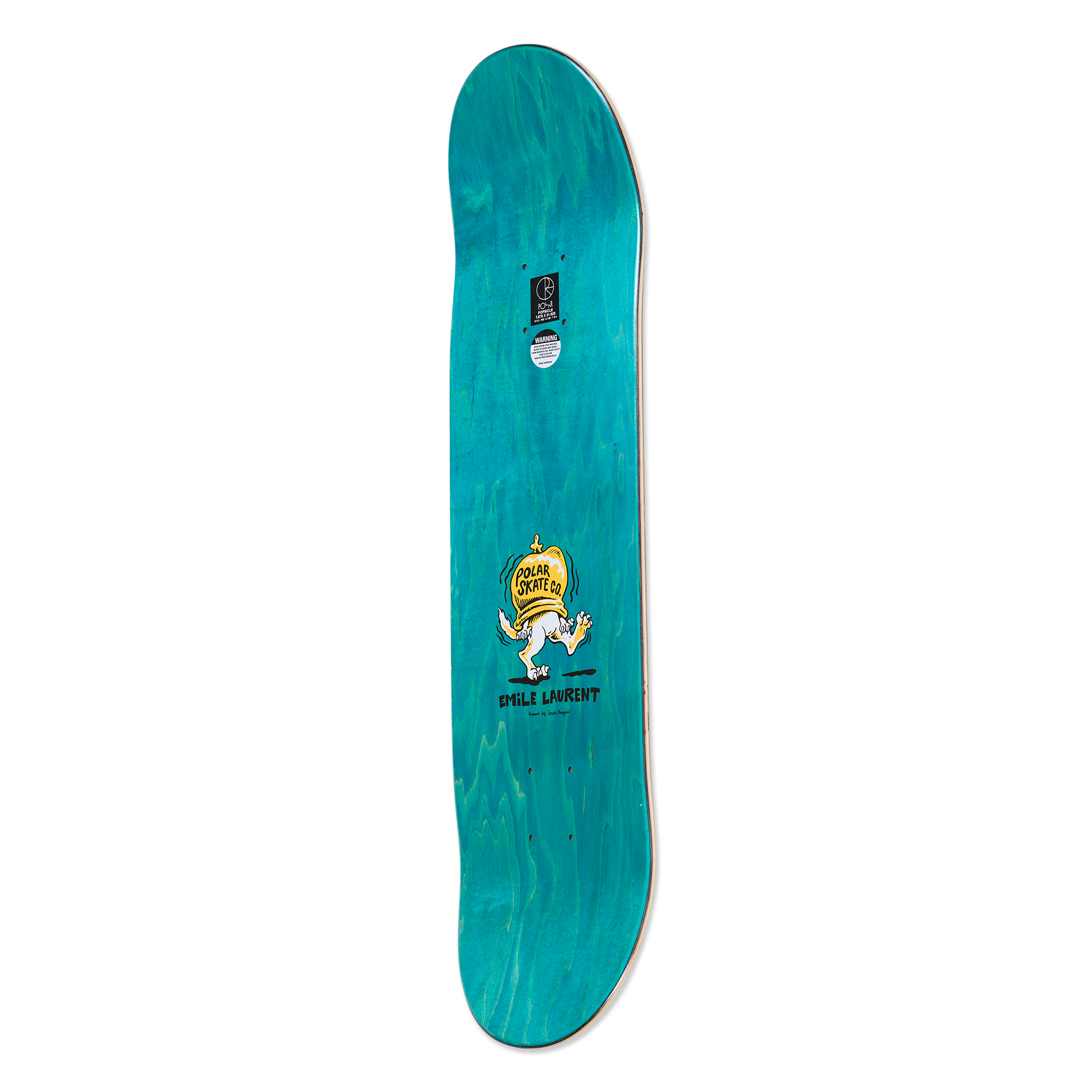 polar-skate-co-deck-emile-laurent-accordion-dog-in-7-875-oder-8-375-mit-griptape image 4