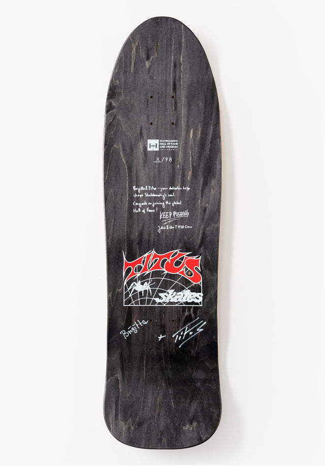 titus-hall-of-fame-limited-edition-skateboard-deck-7-lagen-ahorn-nummeriert-hand image 2