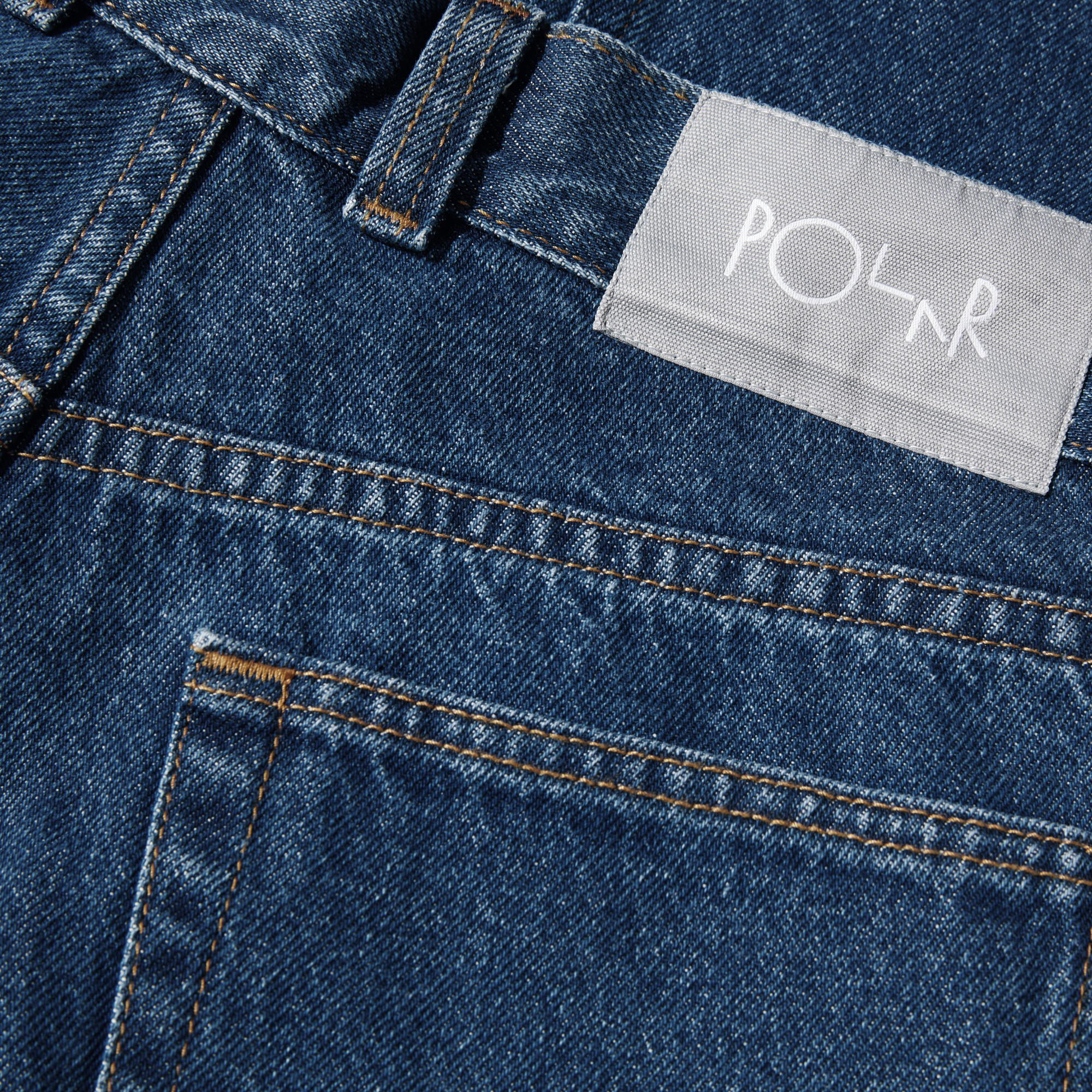 polar-skate-co-89-pants-dark-blue-435-gsm-denim-high-waist-straight-leg image 5