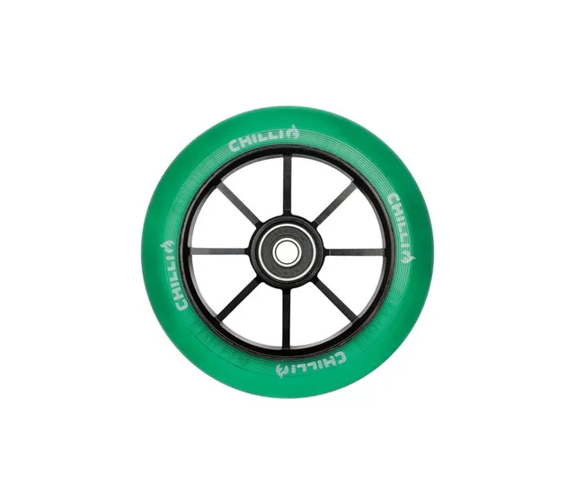 chilli-pro-scooter-wheel-green-110mm-base-s-stunt-scooter-rolle image 1