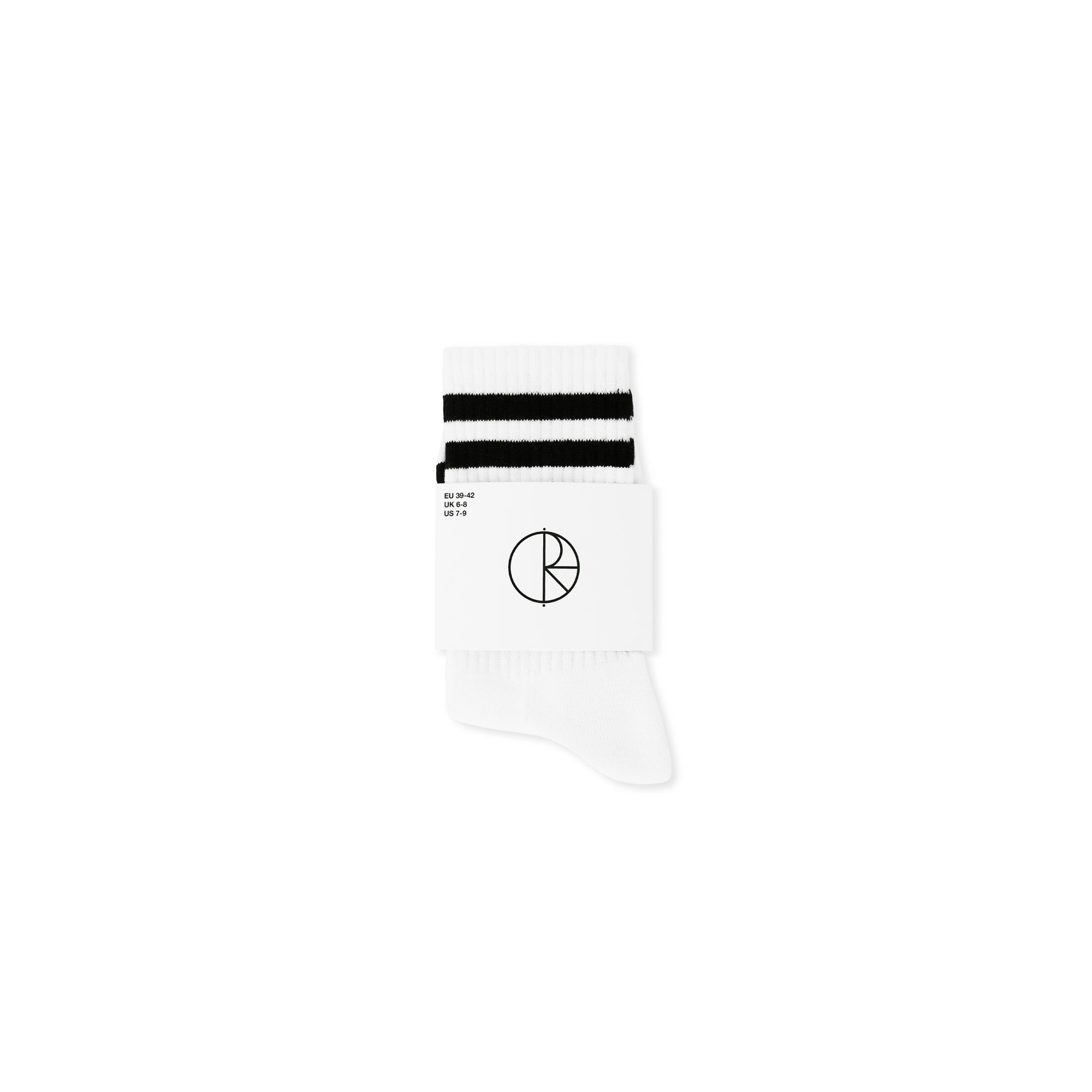 polar-skate-co-rib-socks-happy-sad-wei-schwarz image 3