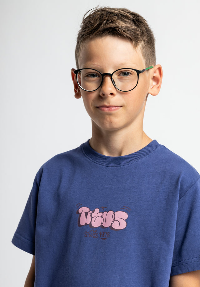 titus-bubble-t-shirt-bunter-bubble-print-regular-cut-weiche-baumwolle image 2