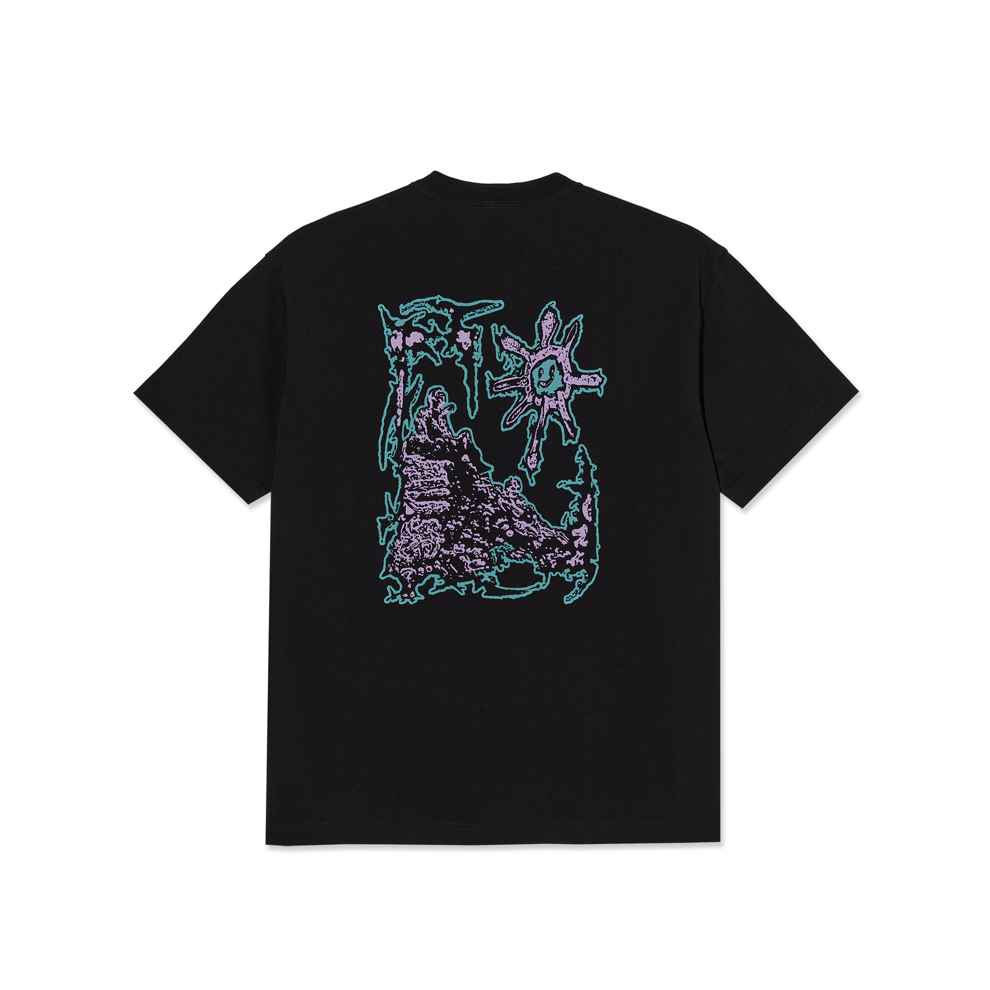 polar-skate-co-tee-lovely-day-black-premium-t-shirt-mit-grafik image 2