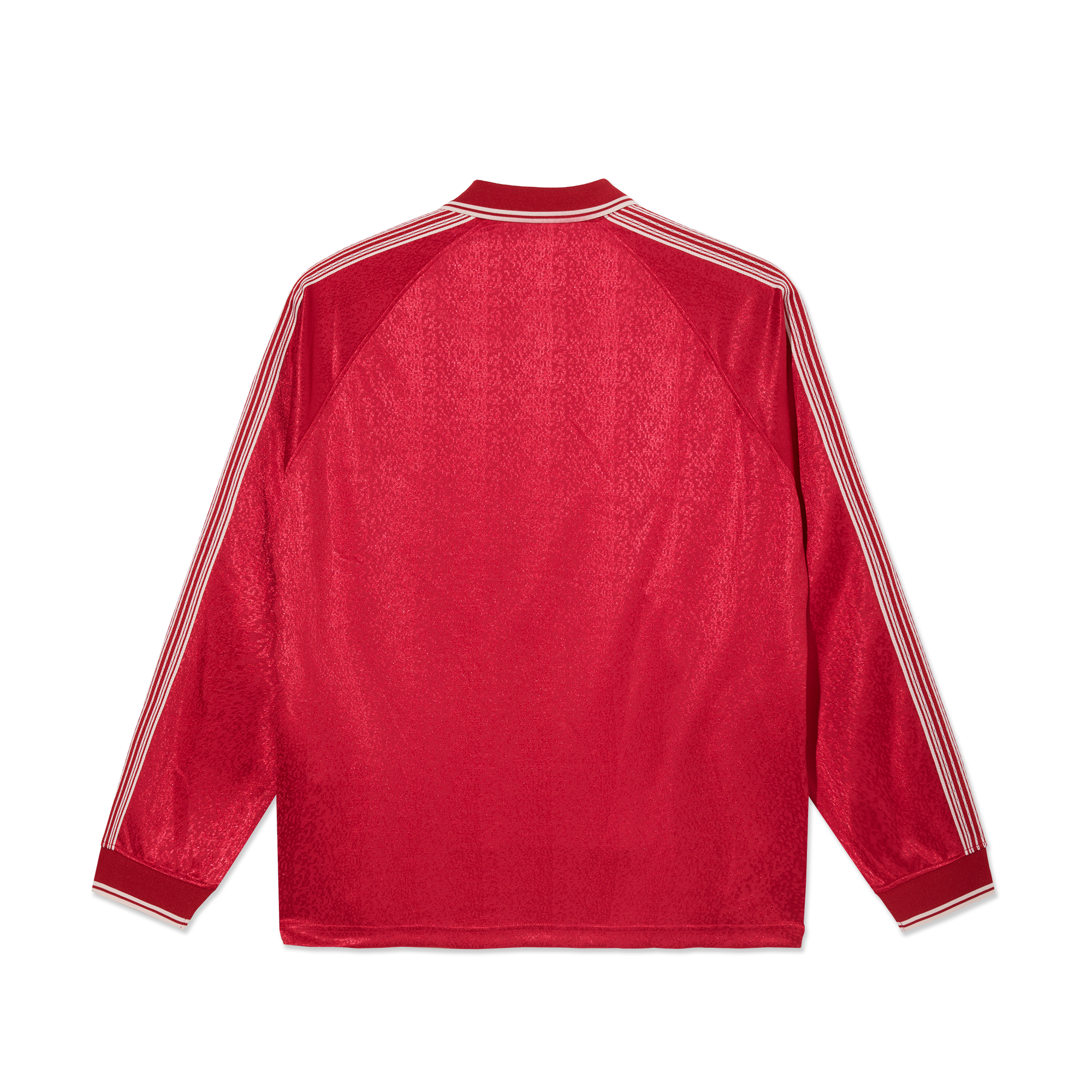 polar-skate-co-davie-ls-shirt-red-220-gsm-polyester-regular-fit-made-in-portugal image 2