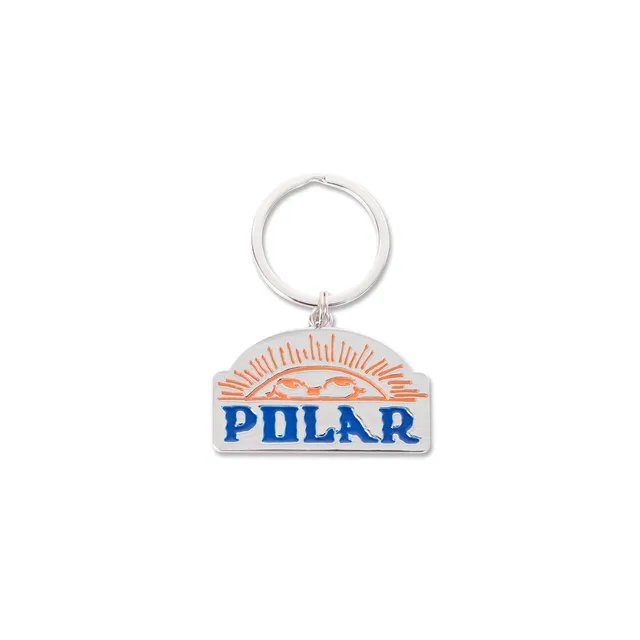 polar-skate-co-keychain-cheeky-sun-multi-6-x-4-cm-emaille-schl-sselanh-nger image 1