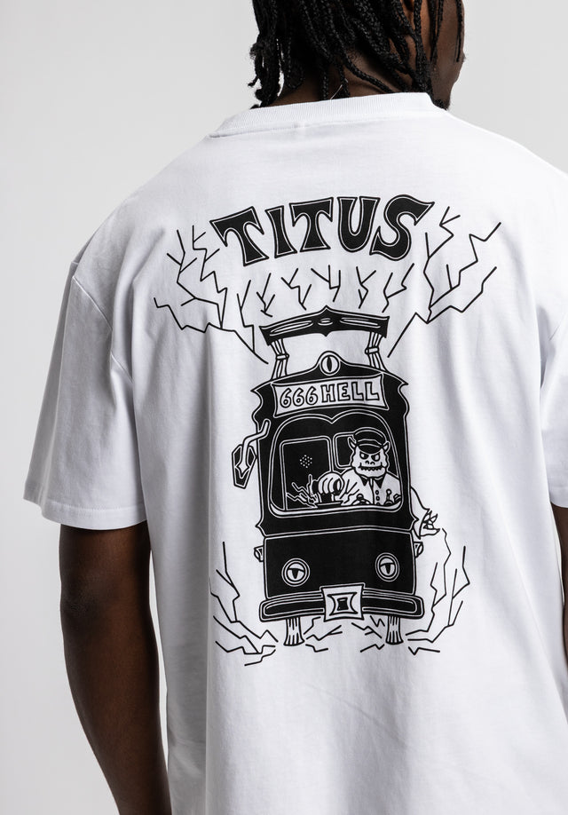 titus-train-to-hell-t-shirt-wei-regular-fit-baumwolle-print image 3