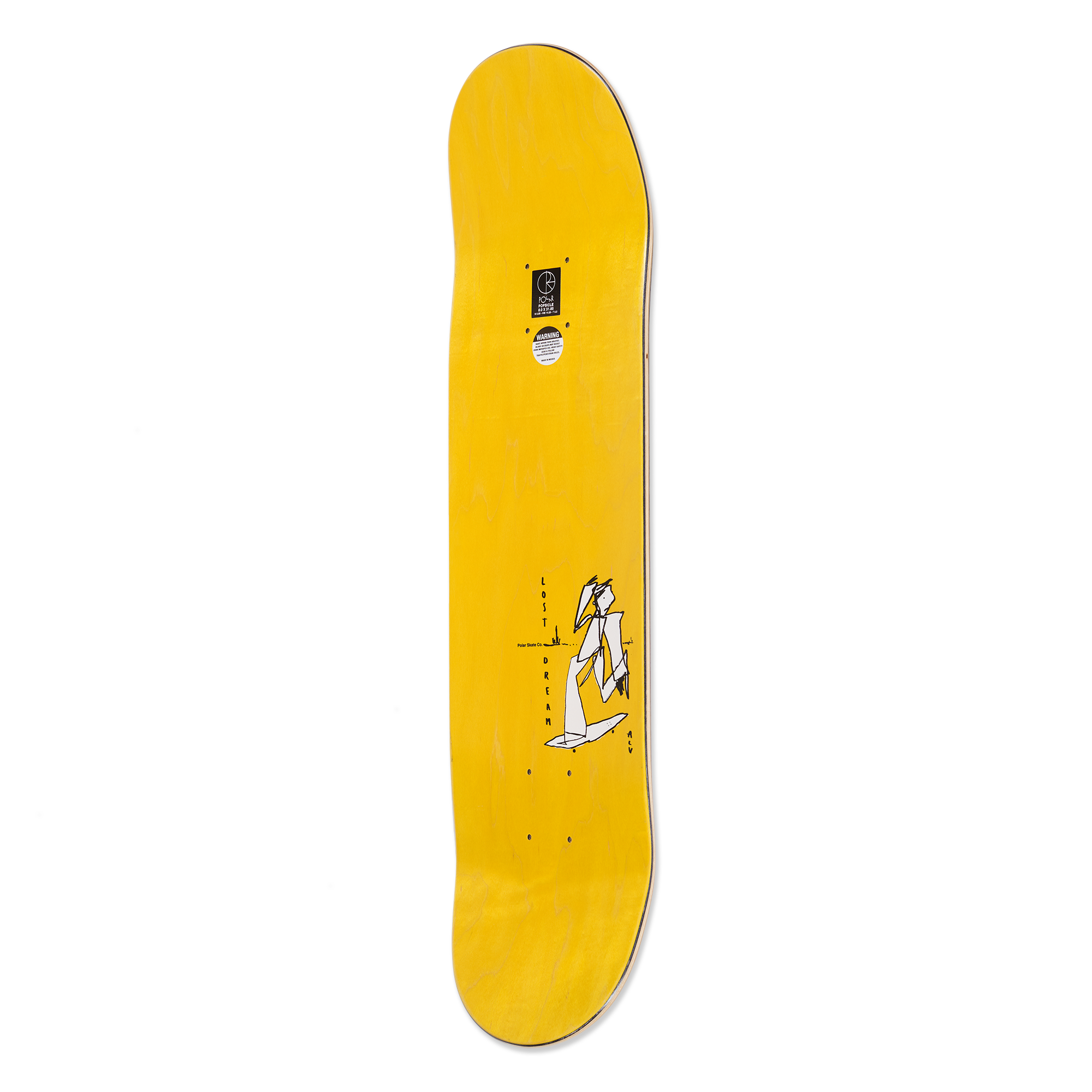 polar-skate-co-deck-team-alv-soul-portrait-yellow-8-0-x-31-85 image 4