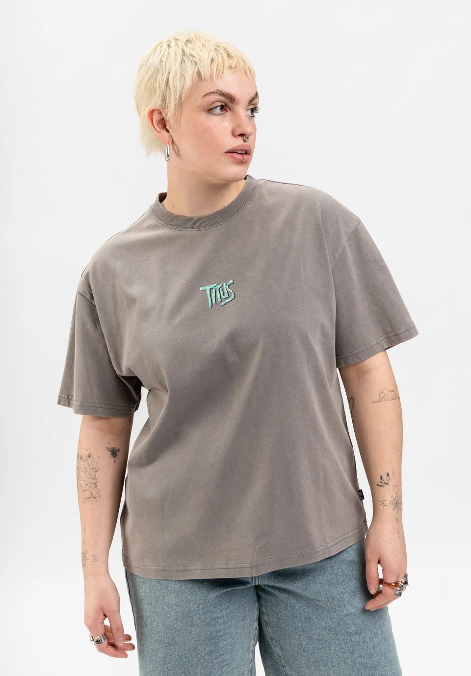 titus-leeloo-t-shirt-loose-fit-90s-west-coast-beach-style-baumwolle image 1