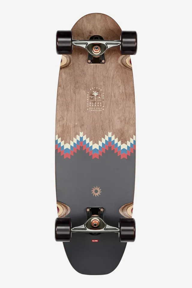 globe-coaster-31-cruiserboard-mirage-resin-7-hard-rock-maple-slant-hi-rise-truck image 1