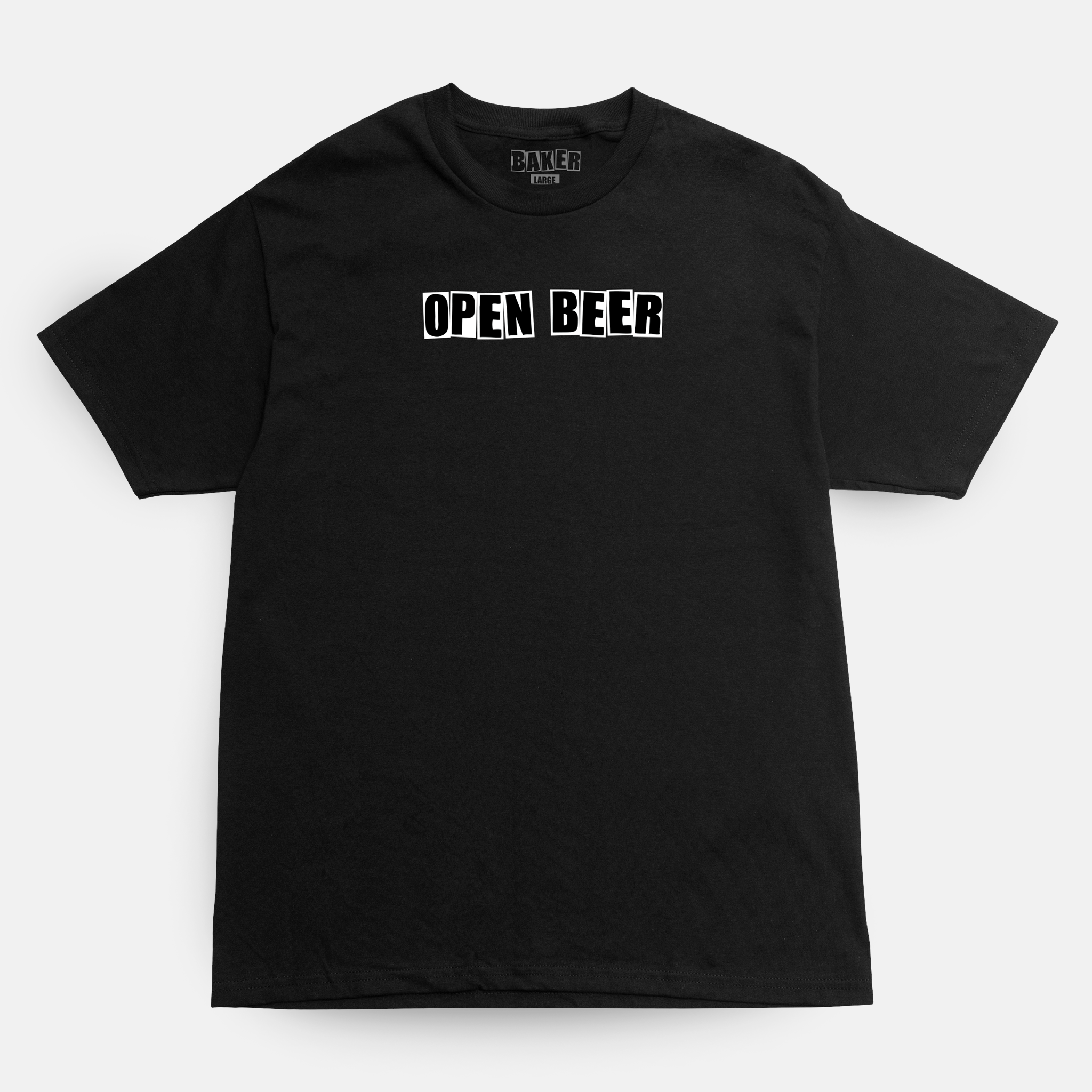 baker-skateboards-open-beer-tee-baker-x-open-beer-collaboration-6-0oz-100-combed image 1