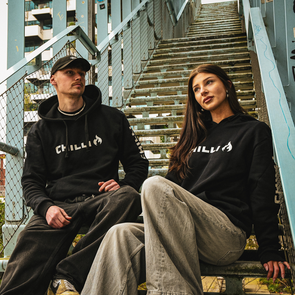 chilli-pro-scooter-hoodie-black-streetwear image 3