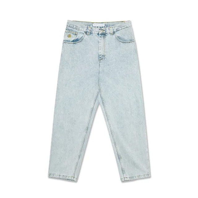 polar-skate-co-93-pants-light-blue-435-gsm-denim-semi-baggy image 1