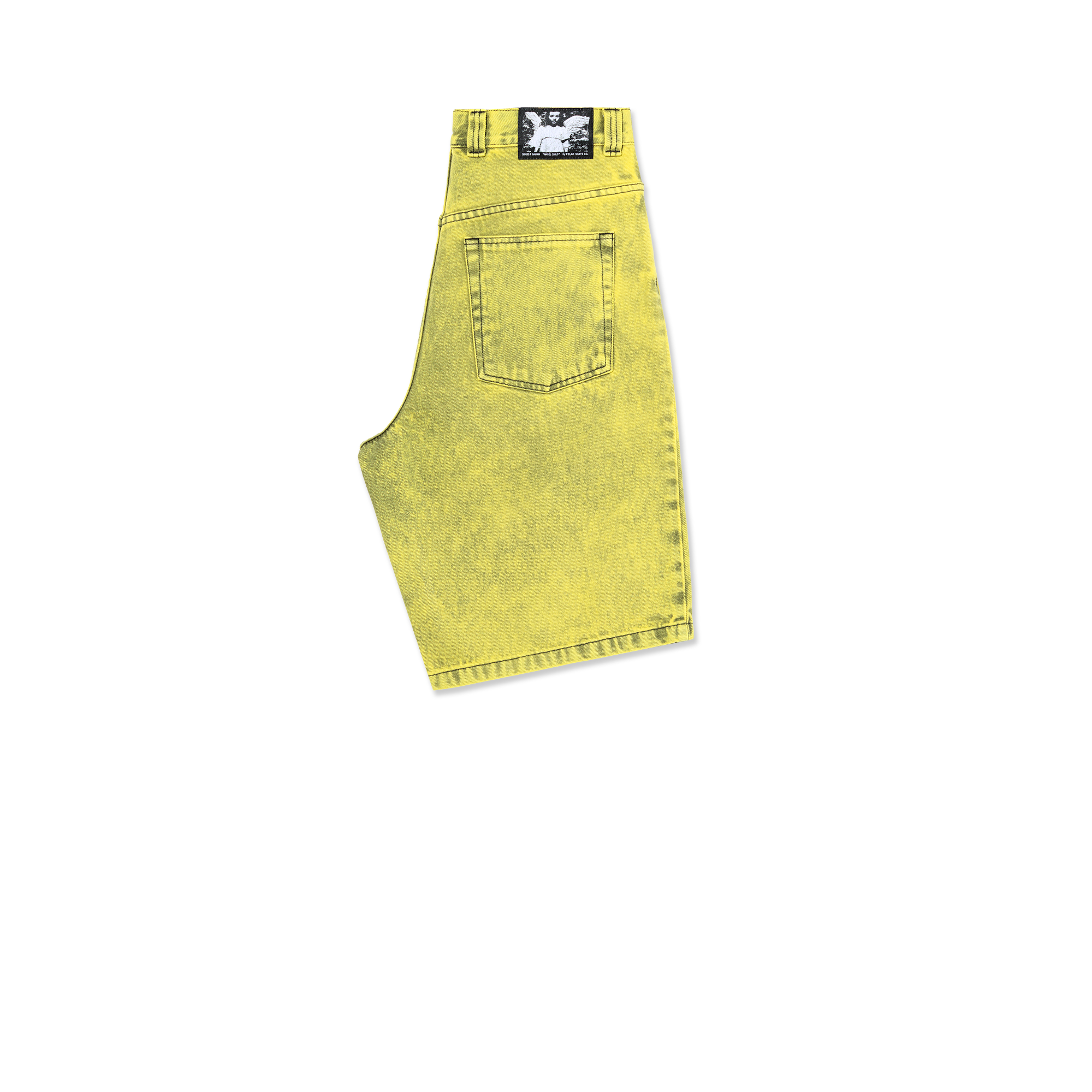 polar-skate-co-big-boy-shorts-angel-child-lemon-black image 3
