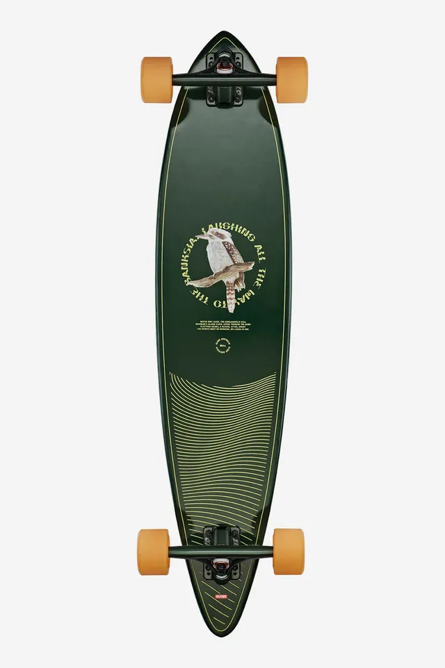 globe-pintail-37-longboard-kookaburra-resin-7-maple-180mm-slant-trucks image 1