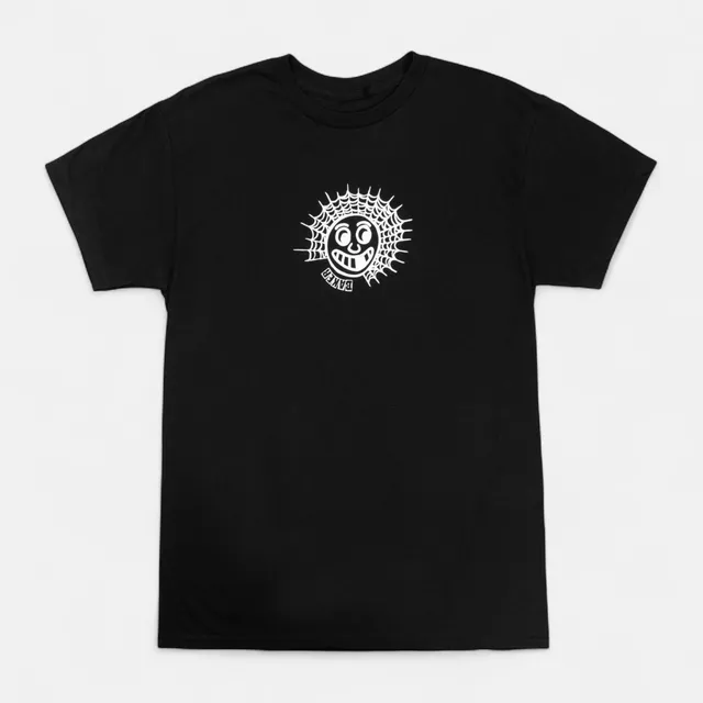 baker-skateboards-jollyman-tee-black-classic-fit-t-shirt-100-cotton-front-print- image 1