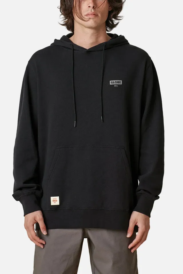 globe-living-low-velocity-hoodie-black-100-bio-baumwolle image 1