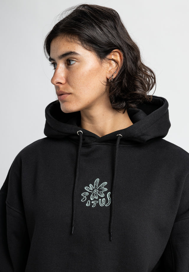 titus-cieli-hoodie-oversized-boxy-fit-doppellagige-kapuze-flower-stickerei image 4