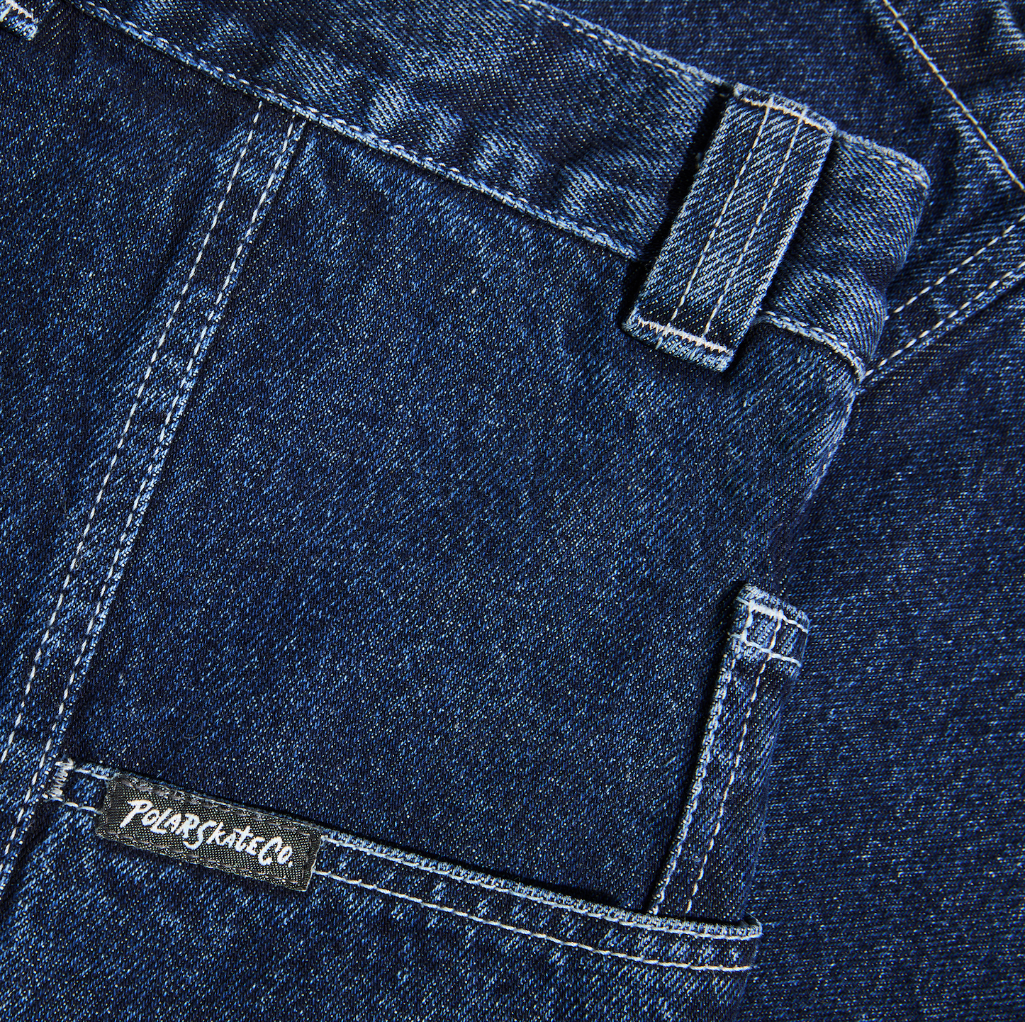 polar-skate-co-jiro-shorts-dark-blue-denim image 5