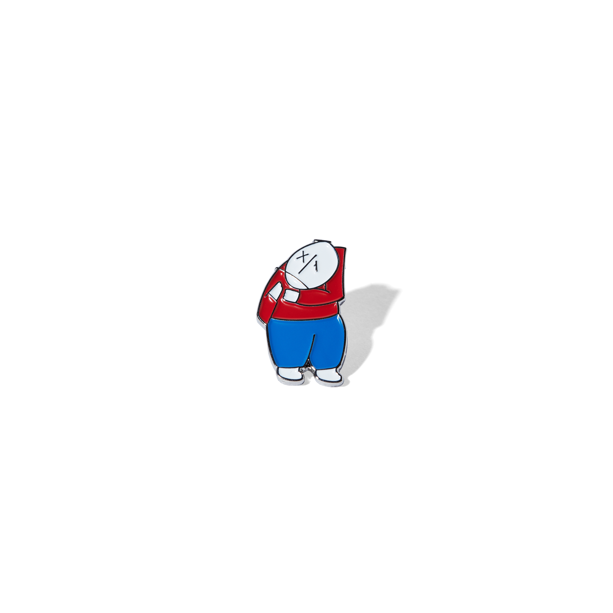 polar-skate-co-big-boy-pin-silber-schwarz-rot-emaille-ca-3-cm image 1
